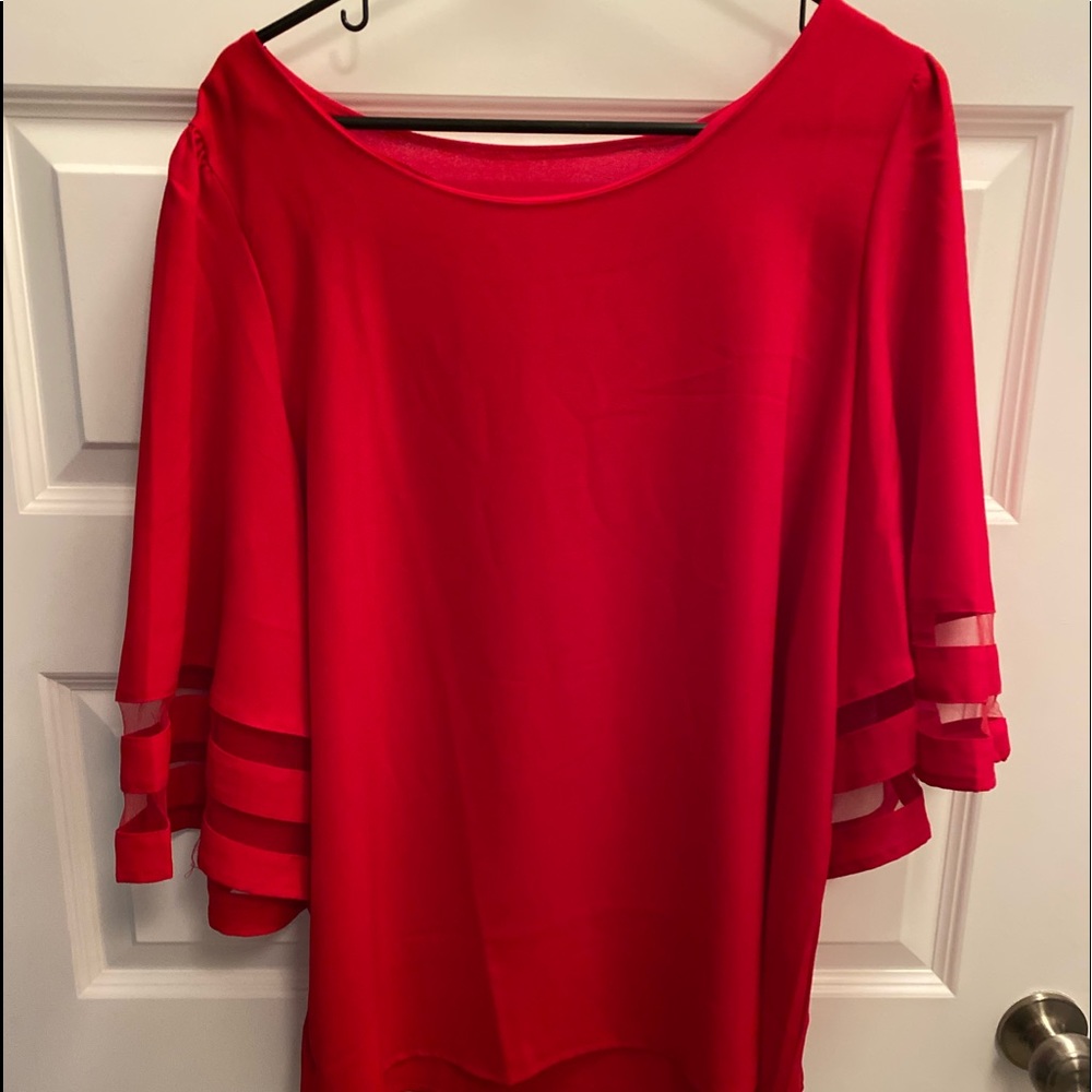 Red Blouse